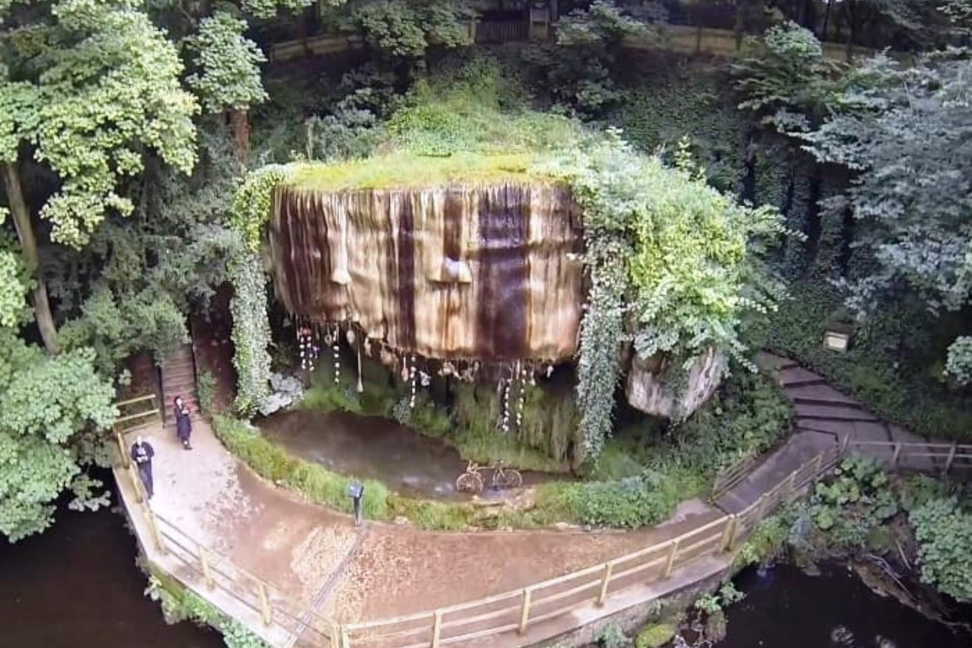 The Petrifying Well in England
